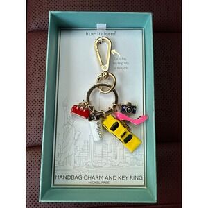 True to Form Handbag Charm and Key Ring New York Tourist‎ Souvenir